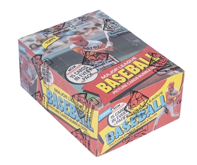 1980 Topps Baseball Unopened Wax Box (36 packs) - Possible Rickey Henderson Rookie Cards!